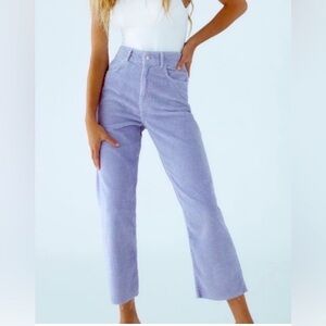 Women's Zara Lilac Corduroys